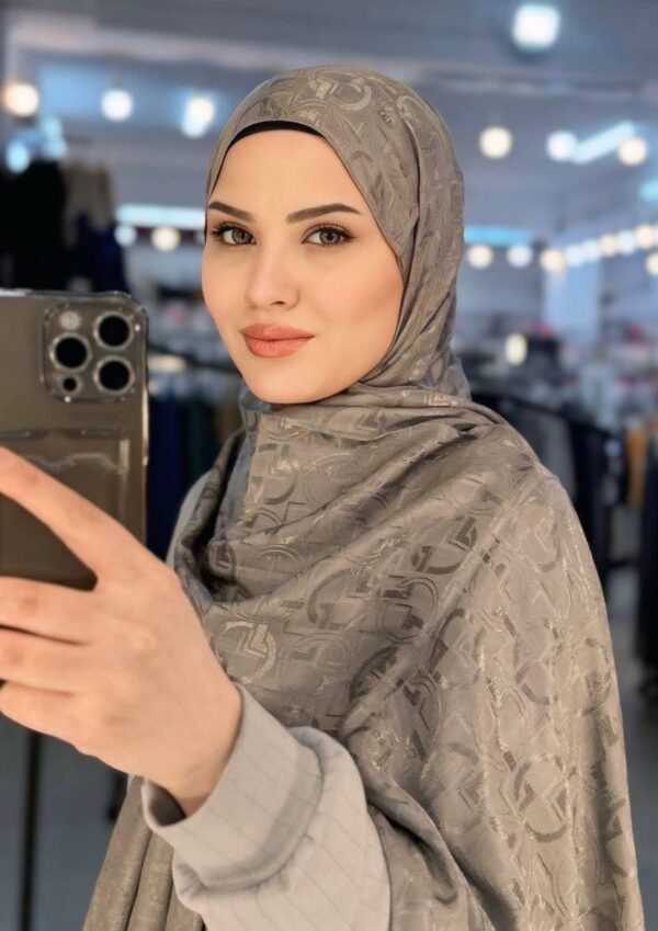 شال جاكار لامع