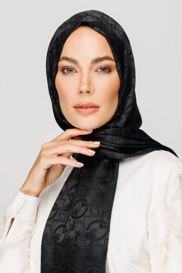 ⁦شال جاكار لامع لونكار⁩ - الصورة ⁦3⁩