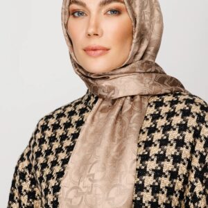 شال جاكار لامع
