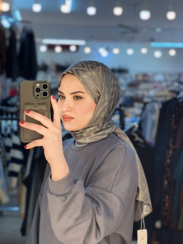 شال جاكار لامع