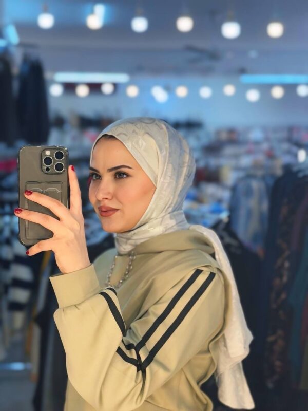 شال جاكار لامع