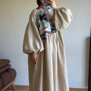 فستان موسلين