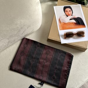 شال حرير سلسلة