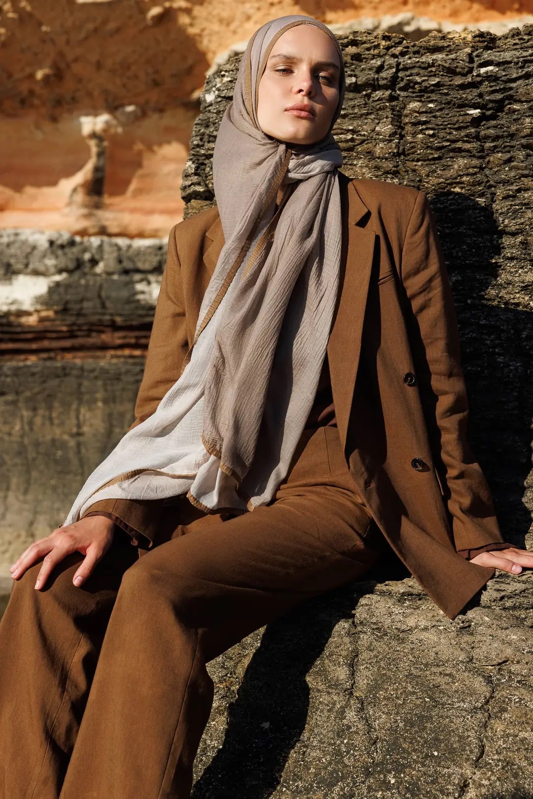 شال موسلين - الصورة 3