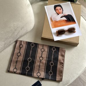 شال حرير سلسلة