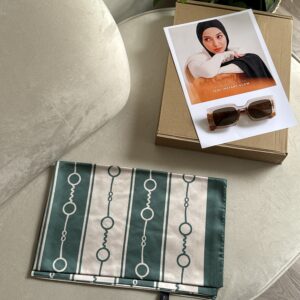 شال حرير سلسلة