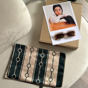 شال حرير سلسلة