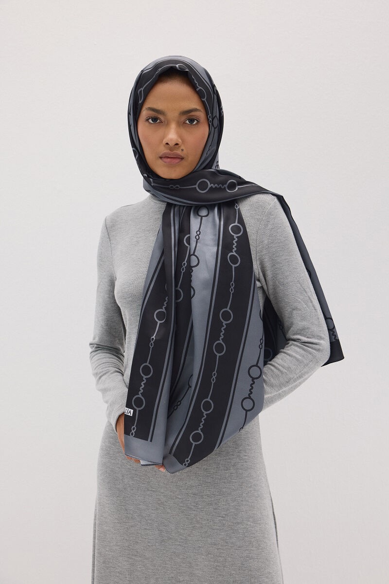 شال حرير سلسلة - الصورة 2