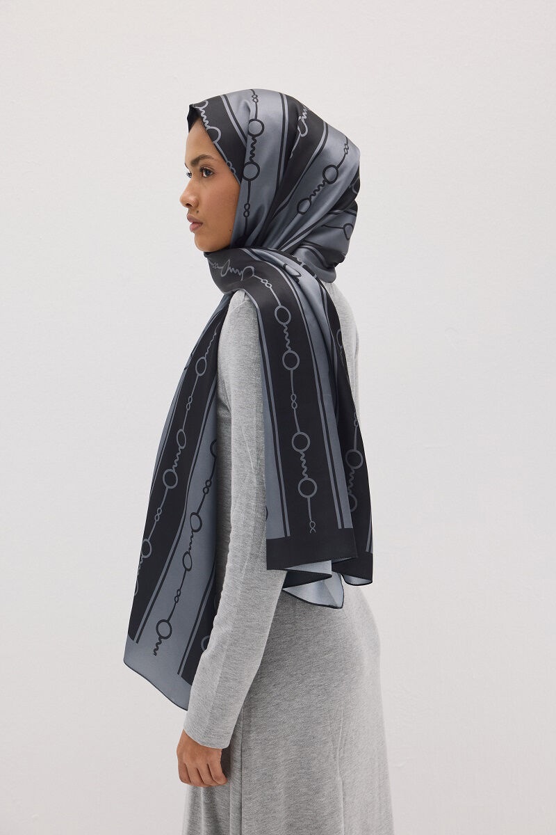 شال حرير سلسلة - الصورة 3