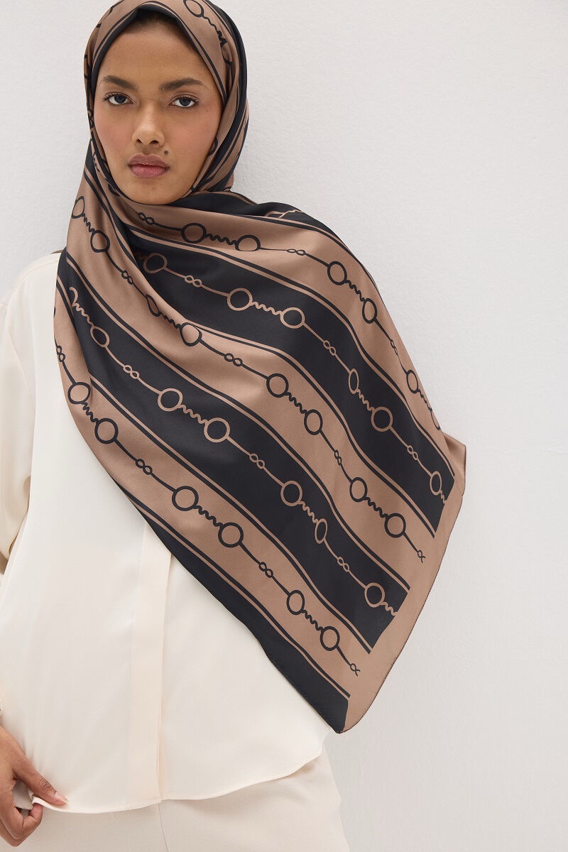 شال حرير سلسلة - الصورة 2