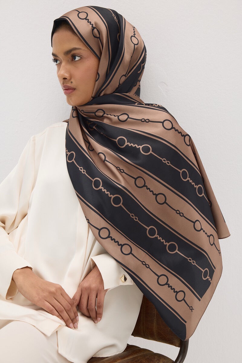 شال حرير سلسلة - الصورة 4