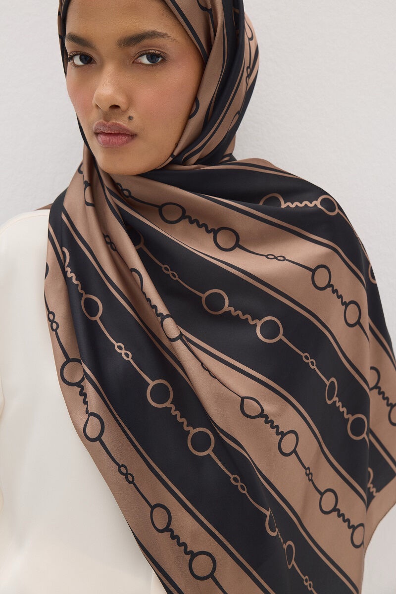 شال حرير سلسلة - الصورة 5